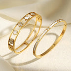 Náramek Gourmette Jemné květiny s 5 okvětními lístky a