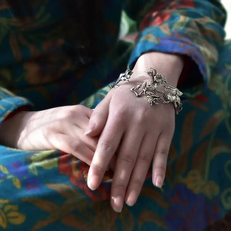 Magnolia Blomster Gourmet-armbånd