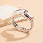 Gourmette-armbånd Dråpe av vann sølv