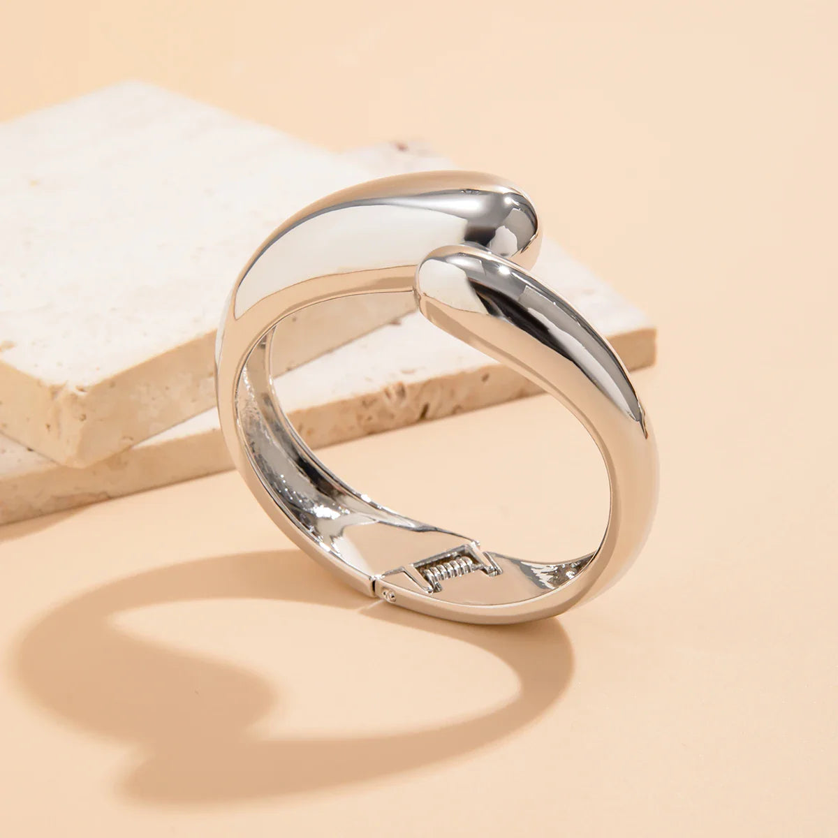 Gourmette-armbånd Dråpe av vann sølv