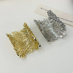 Bred korallarmbånd for kvinner gull