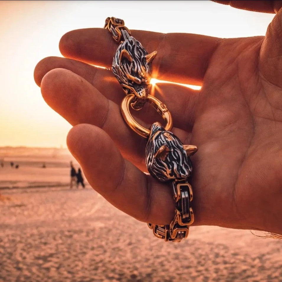 Viking Fenrir gigant ulvearmbånd 