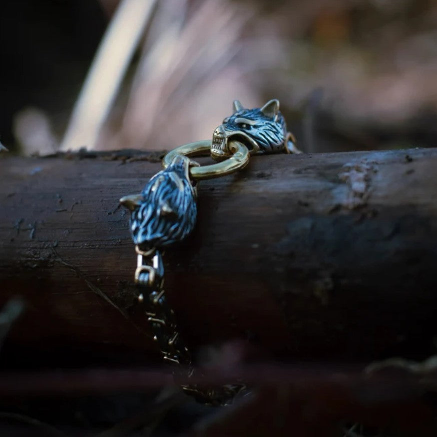 Viking Fenrir gigant ulvearmbånd 