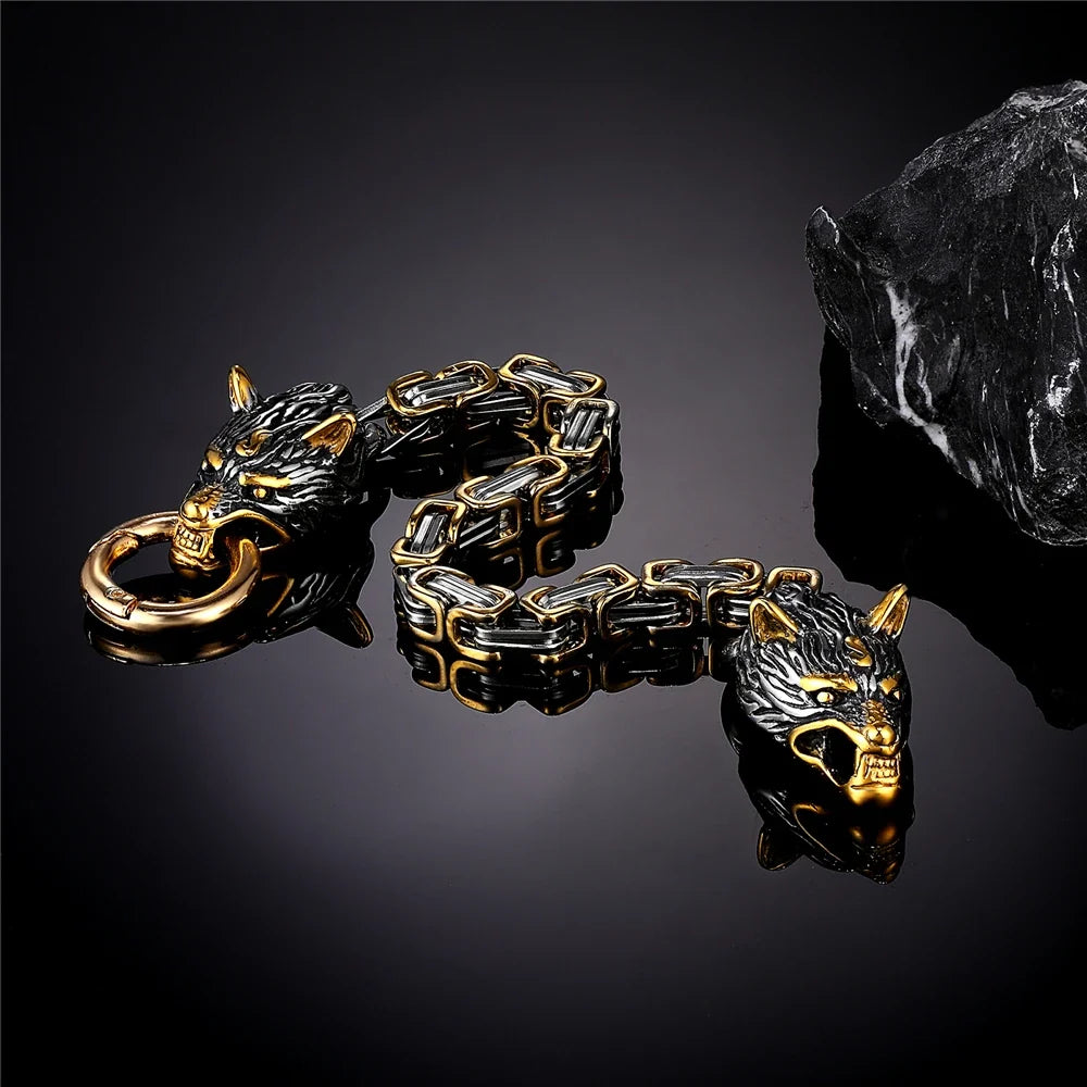 Viking Fenrir gigant ulvearmbånd 