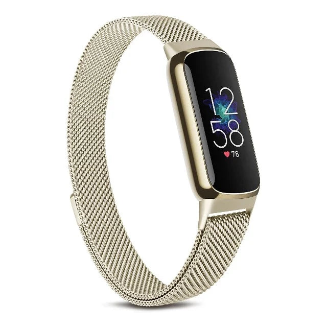 Bracelet Montre Fitbit Luxe or
