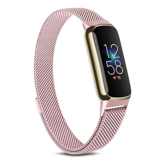 Armbånd til Fitbit Luxe-klokke i rosa