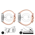 Glitterarmbånd til Fitbit Versa 1 Versa 2 ur 