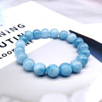 Blåstein armbånd