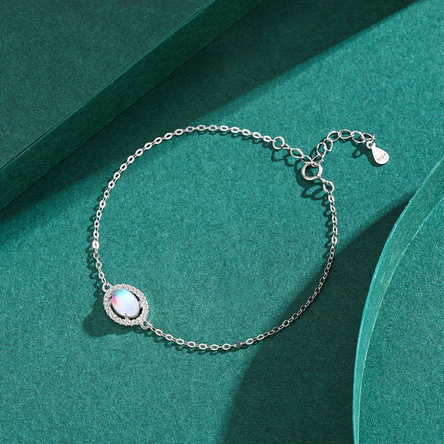 Armbånd med månestein "Moonstone" 