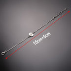 Babyarmbånd med forbokstav