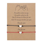 Armbånd til Kærlige Par (Sæt med 2 Armbånd) hjerte