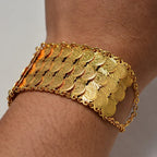 Armbånd for arabisk muslimsk islamsk kvinne gull trippel