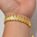 Armbånd for arabisk muslimsk islamsk kvinne gull enkel
