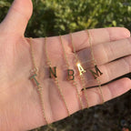 Personligt armbånd til kvinder med initial Guld b