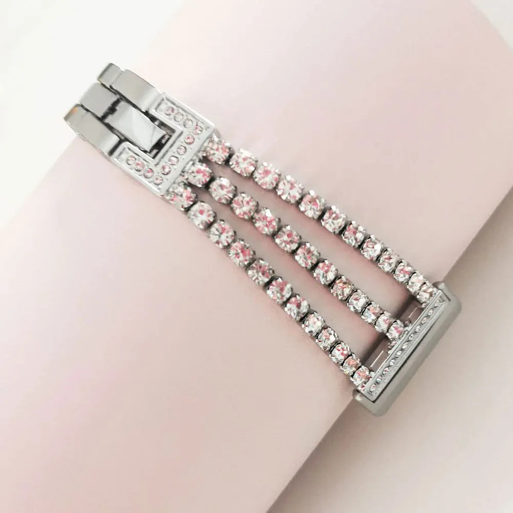 Armbånd til kvinder til Google Pixel Watch 1, 2, 3, 4 41mm 45mm sølv