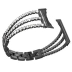 Armbånd til kvinder til Google Pixel Watch 1, 2, 3, 4 41mm 45mm sort