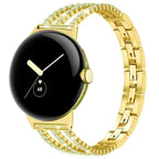 Armbånd til kvinder til Google Pixel Watch 1, 2, 3, 4 41mm 45mm guld