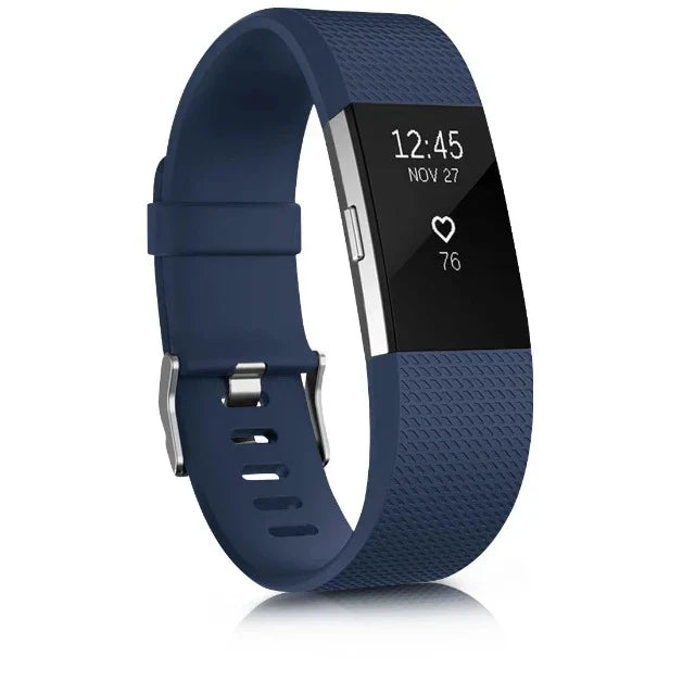 Armbånd til Fitbit Charge 2 marineblå