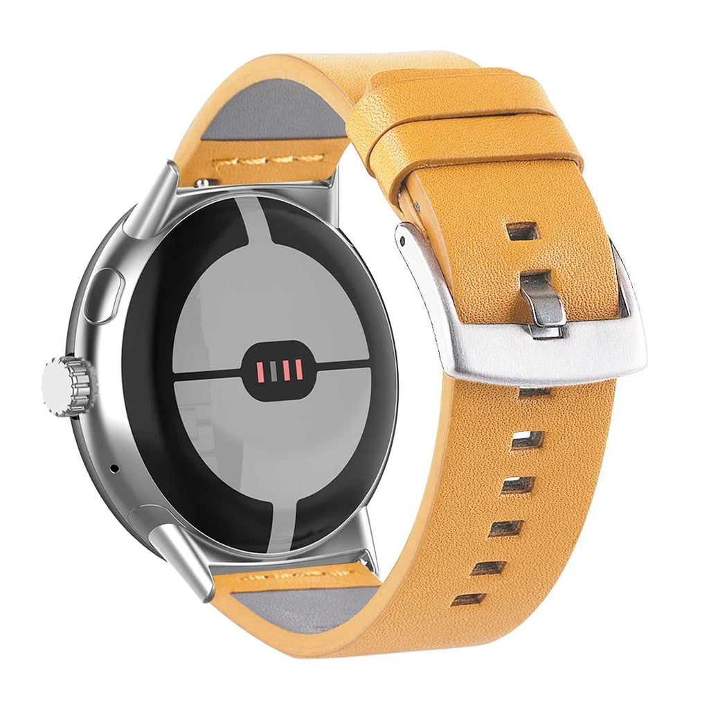 Reim i skinn til Google Pixel Watch