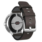 Brun lærreim til Google Pixel Watch 1, 2, 3, 41mm 45mm brun