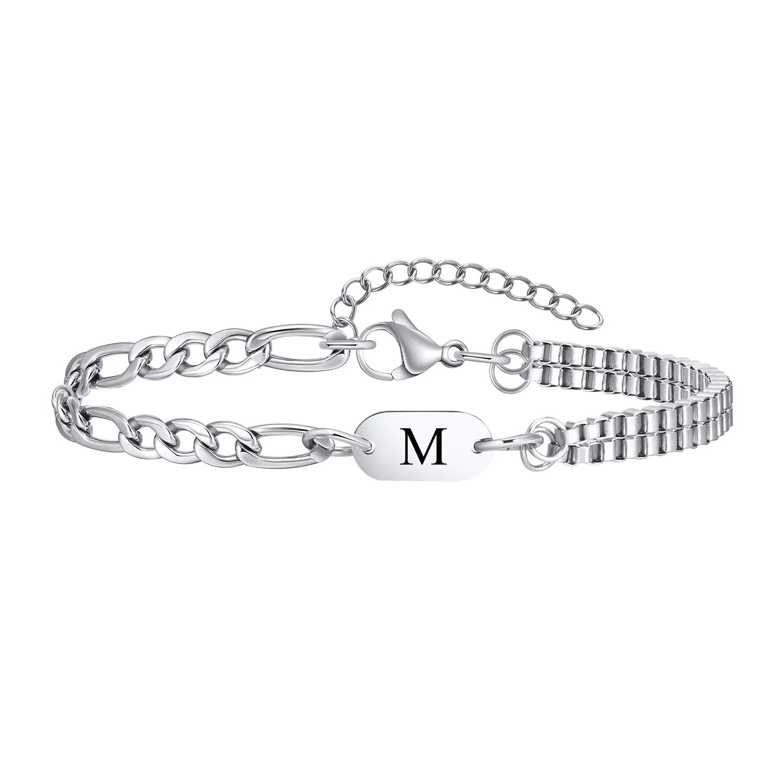 Herrearmbånd initial m