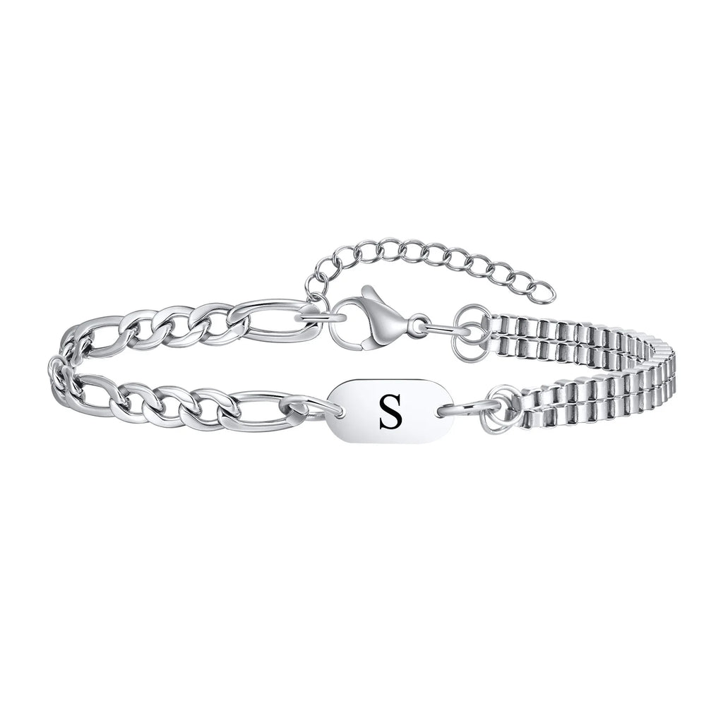Herrearmbånd initial s