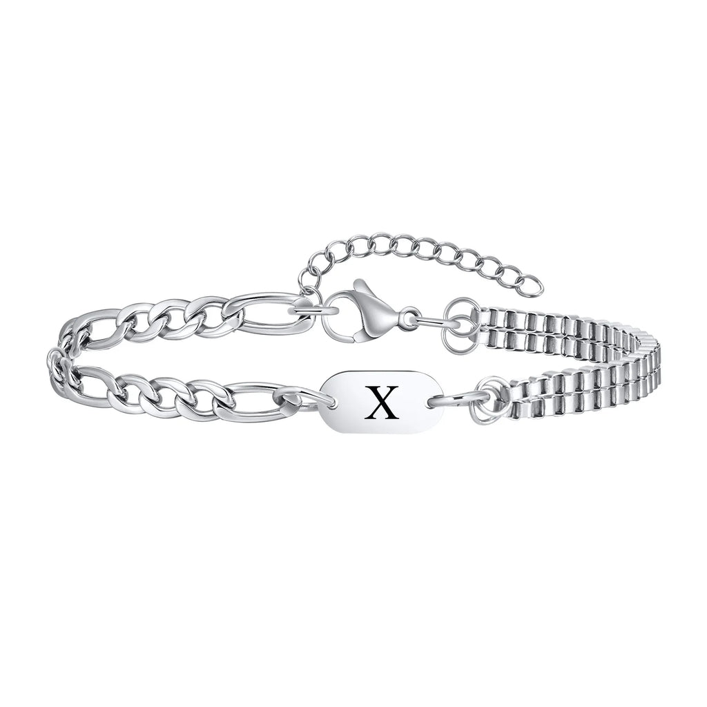 Herrearmbånd initial x
