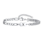Herrearmbånd initial x