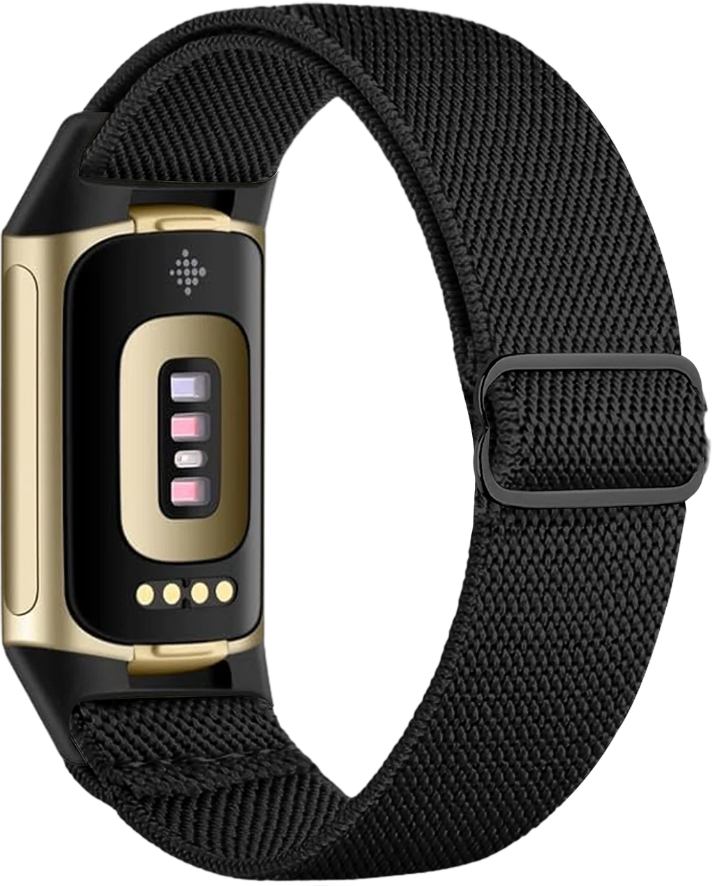 Klokkereim for Fitbit Charge 5, Charge 6 svart