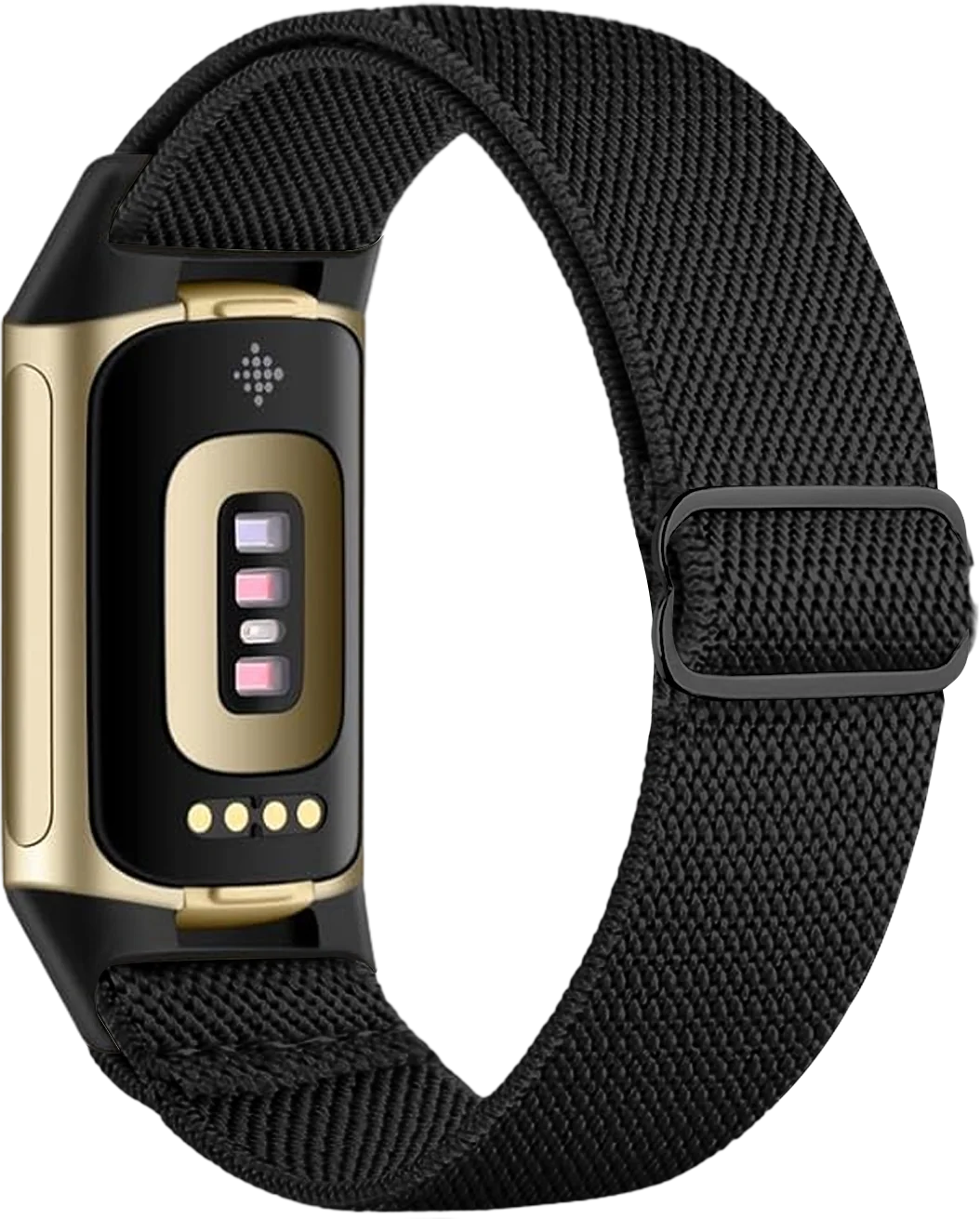 Klokkereim for Fitbit Charge 5, Charge 6 svart