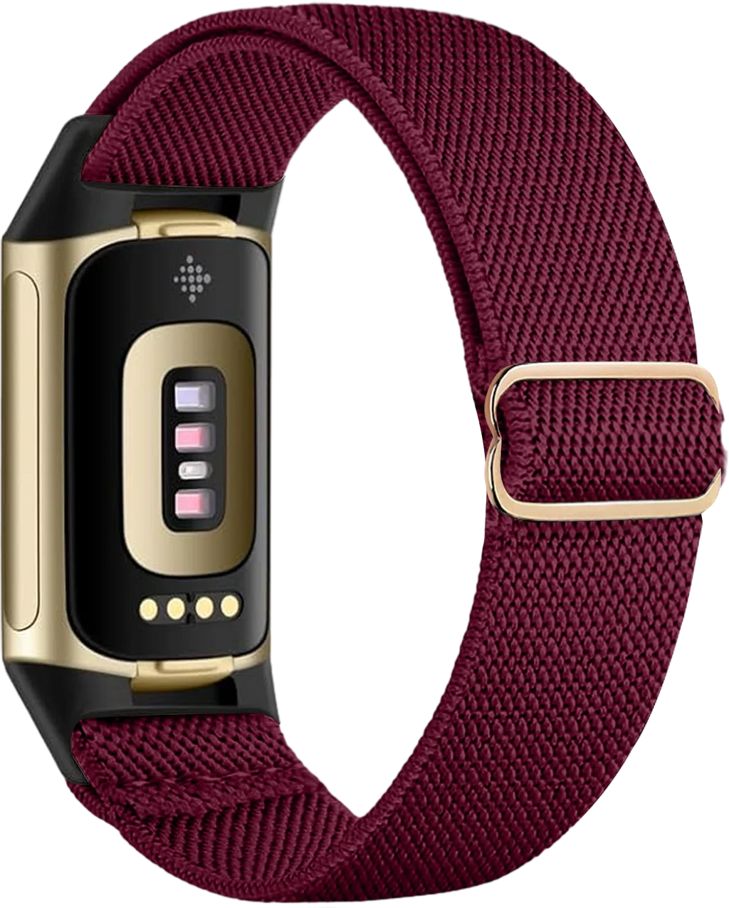 Klokkereim for Fitbit Charge 5, Charge 6 fuksiarosa