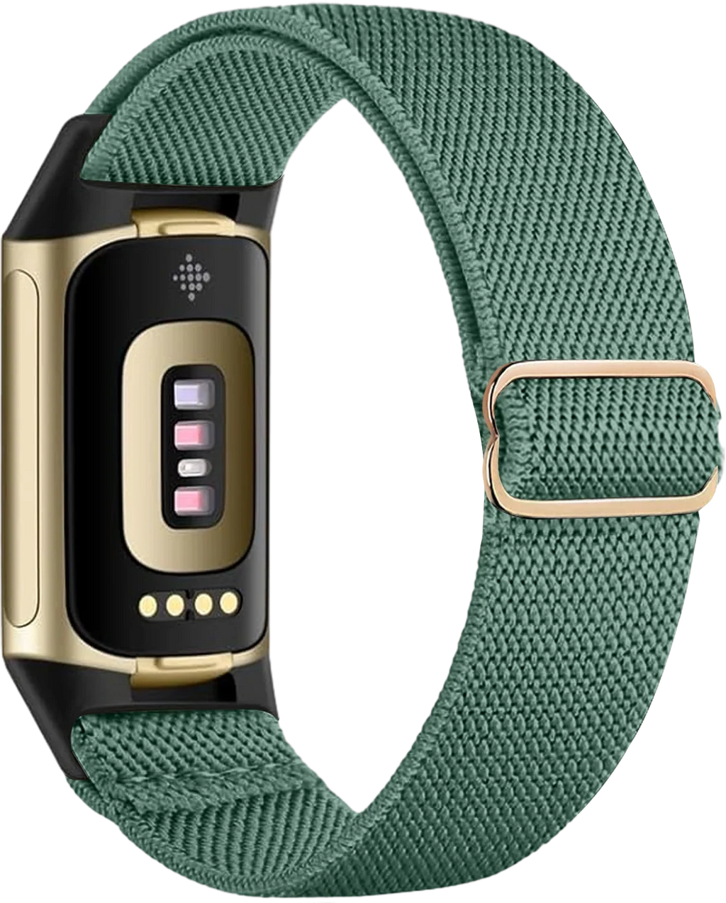 Klokkereim for Fitbit Charge 5, Charge 6 grønn