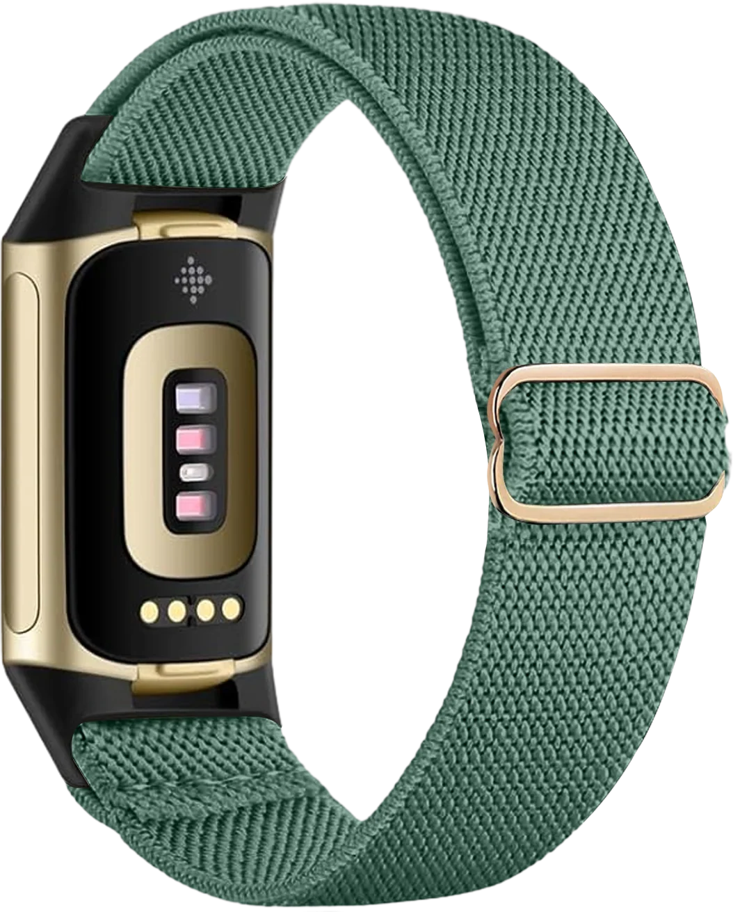 Klokkereim for Fitbit Charge 5, Charge 6 grønn