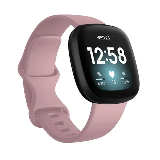 Armbånd for Fitbit Versa 3-klokke rosa