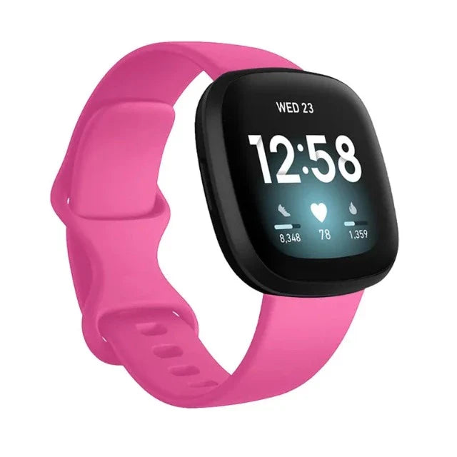 Armbånd for Fitbit Versa 3-klokke rød