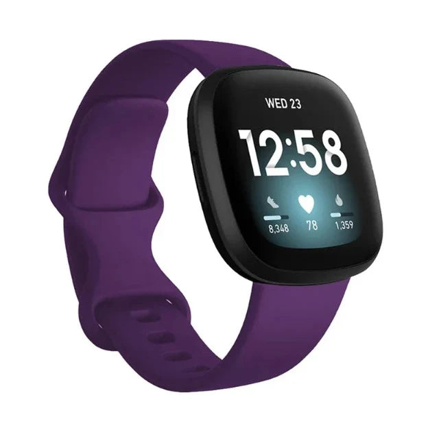 Armbånd for Fitbit Versa 3-klokke fiolett