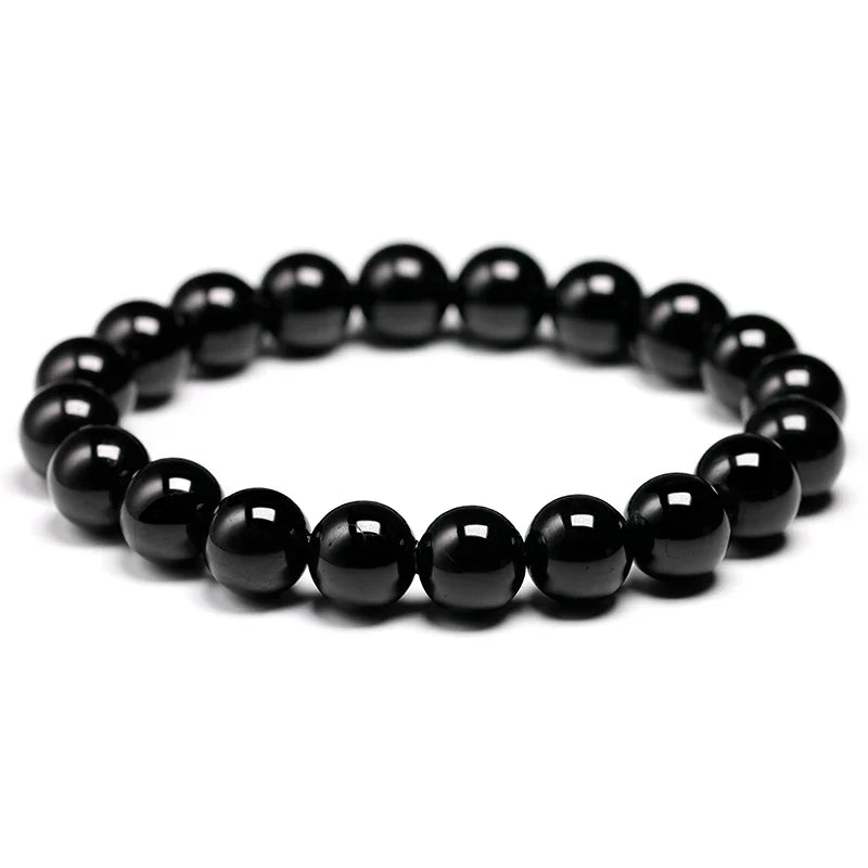 Armbånd "Rempart" i svart turmalin 