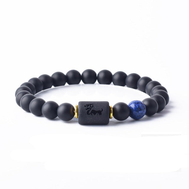 Bracelet Signe Du Zodiaque 12 Constellations Homme Femme Astrologie