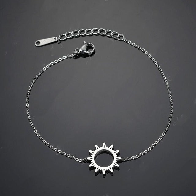 Bracelet Soleil argent