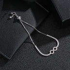 Uendelighetssymbol Armbånd Sølv