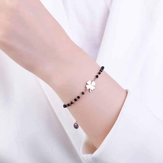 Náramek Čtyřlístek Štěstí