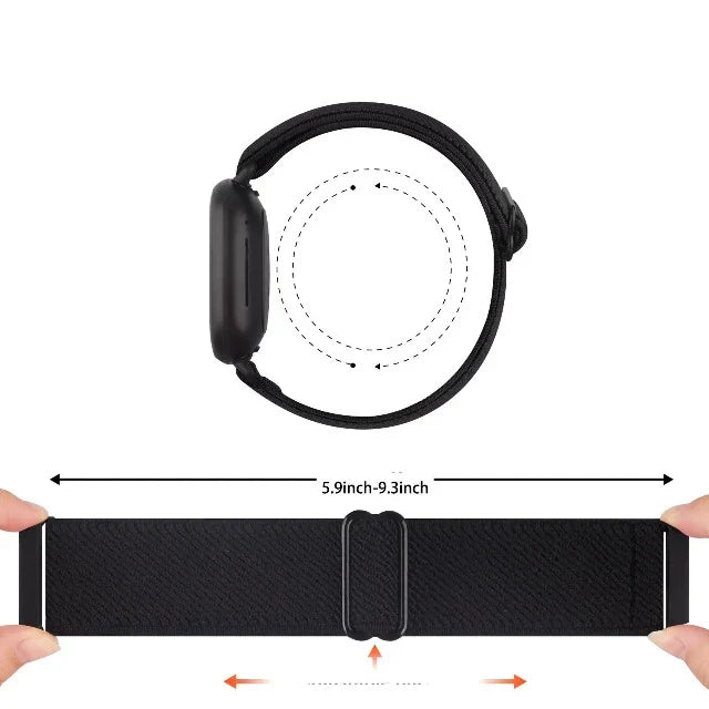 Flettet rem til Fitbit Versa 1 Versa 2 Versa 3 ur 