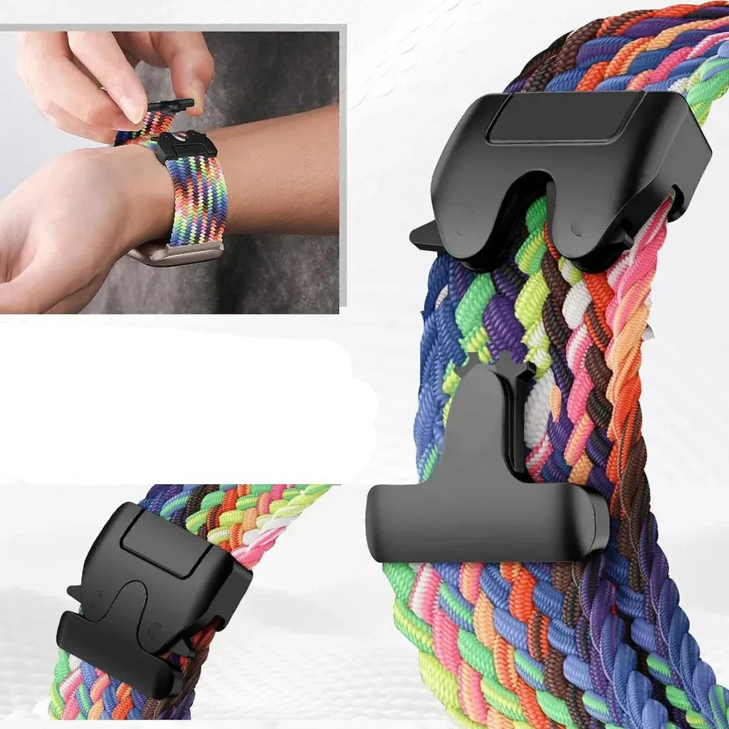Flettet klokkerem for Fitbit Charge 5, Charge 6