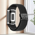 Flettet klokkerem for Fitbit Charge 5, Charge 6 svart