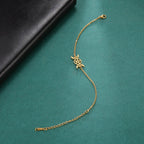 Armbånd Triple Måne Trolddom Wiccan kæde guld