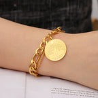 Triquetra armbånd Treenighedsknude guld