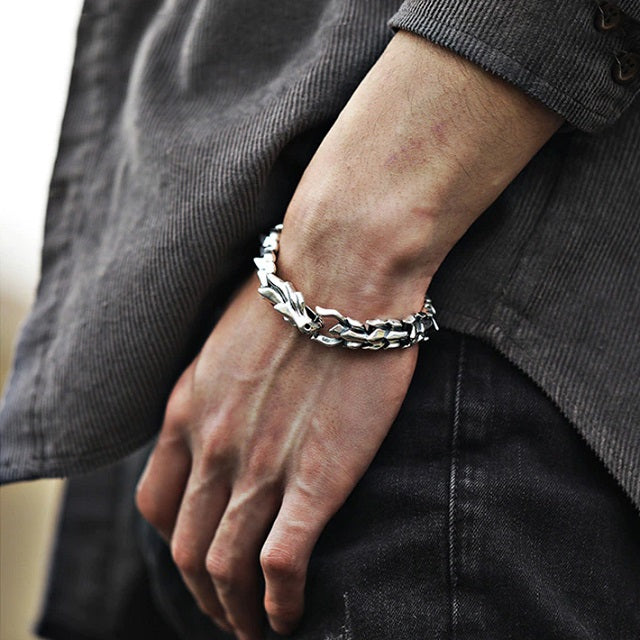 Vikingarmbånd Ouroboros 