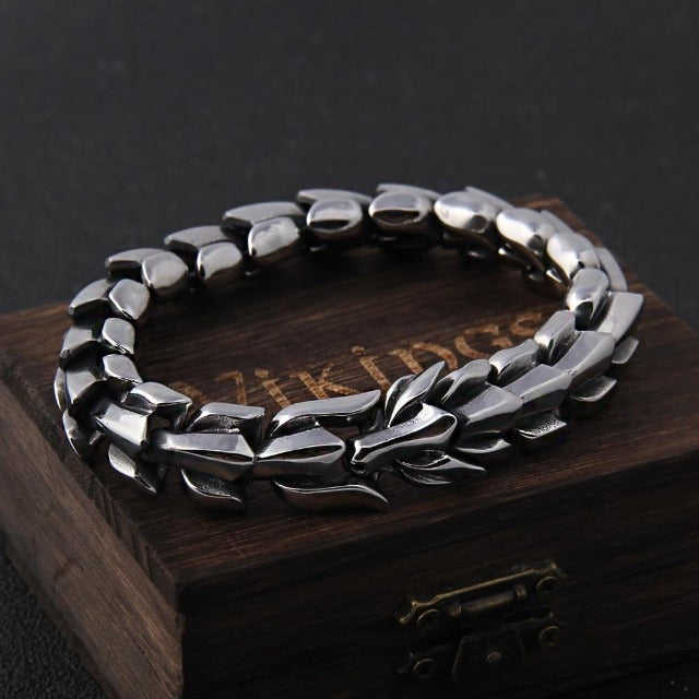 Viking Ouroboros armbånd