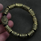 Viking Rune Celtisk armbånd i bronze