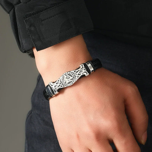 Viking Valknut Armbånd til Mænd
